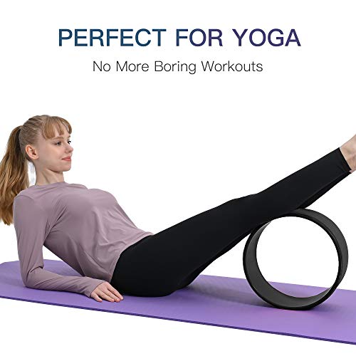41UdUvGTJoL.SL1500 LUOWAN Yoga Wheel Three-Piece Suit Sports Yoga Wheel