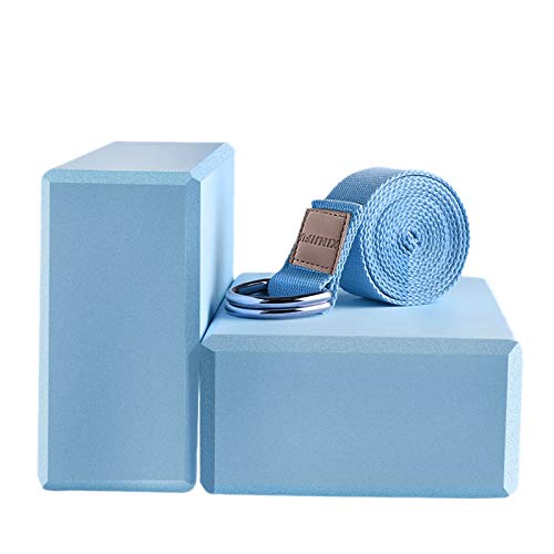 YIZAN Yoga Block Yoga Foam Blocks Plus Strap