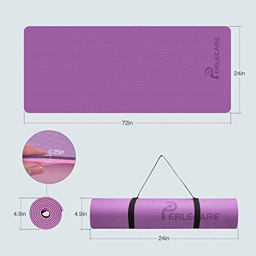 41V3HcfinlL Non Slip Yoga Mat for Beginner and All Level