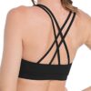 OXZNO Strappy Padded Sports Bras for Women