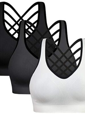 Padded Strappy Sports Bras for Women
