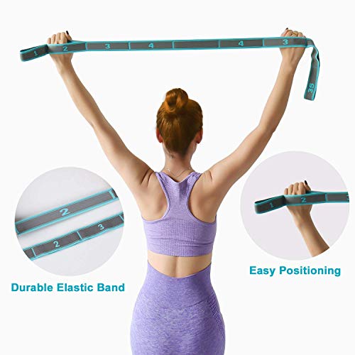 Stretch Band Strap for Yoga Physical Therapy Dance Workout