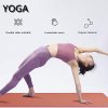 Pido Yoga Mat - 1/4, 1/3 Inch Extra Thick Non Slip
