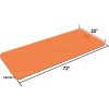 Hatha Yoga Extra Thick TPE Yoga Mat - 72"x 32" Thickness