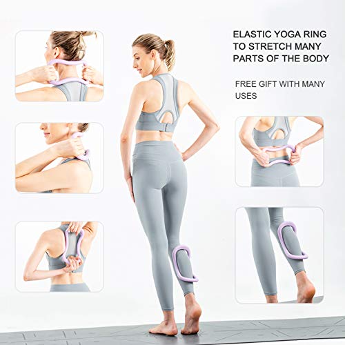 YOGIYA Yoga Wheel + 2 EVA Foam Yoga Blocks