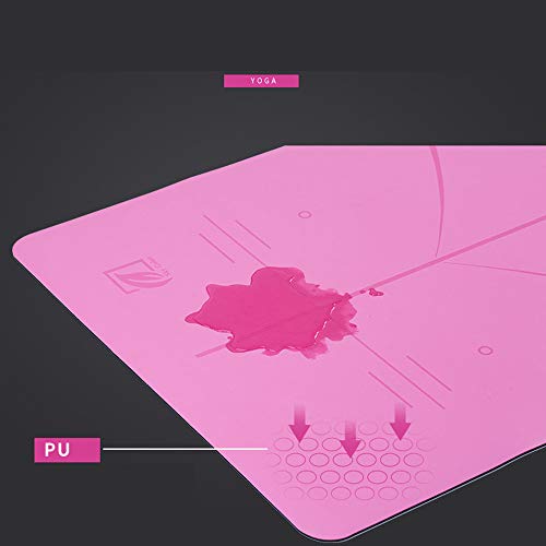 41+W1FdGQFL Yoga Mat,Classic Non Slip Exercise, Fitness Mats with Carrying Strap