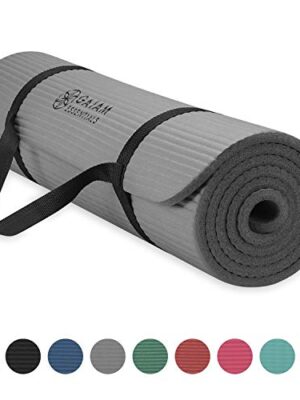 Gaiam Essentials Thick Yoga Mat Fitness