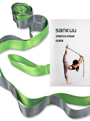 SANKUU Yoga Strap, Multi-Loop Strap, 12 Loops