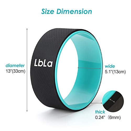 41WDbJAqdRL LBLA Yoga Wheel 13 x 5 Inches Durable, Comfortable Yoga