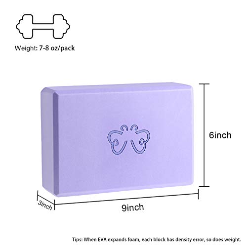 41WJae2+7GL Yoga Block, High Density EVA Foam Yoga Brick