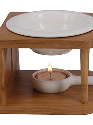 Singeek Upgraded 100ML Ceramic Essential Oil Burner