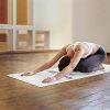 Arts Language Yoga Mat - Non-Slip, Eco-Friendly, and Stylish