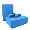 Dynalion Yoga Block 9”x6”x3” (2PCS) with Metal D-Ring