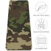 Thick Yoga Mat Non Slip Army Green Camouflage