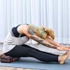 Leewadee Yoga Block Pilates BOrganic and Pure Kapok Yoga Block - Eco-Friendly Meditation and Pilates Brick, 14x7x5 inches, Brown Redrick Eco-Friendly Organic and Natural
