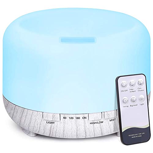 Essential Oil Diffuser, 500ml Diffusers for Essential Oils