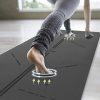 Heathyoga ProGrip Non Slip Yoga Mat with Alignment Lines