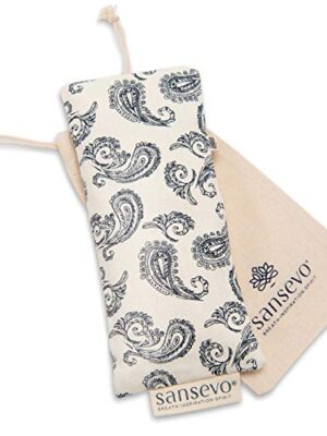 SANSEVO Aromatherapy Lavender Eye Pillow - Rose Quartz