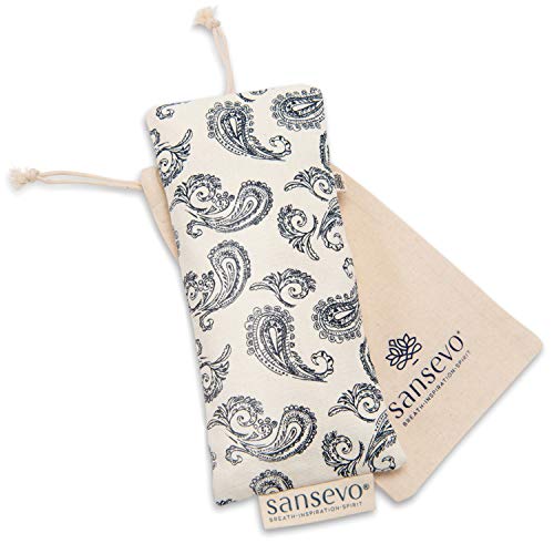 SANSEVO Aromatherapy Lavender Eye Pillow - Rose Quartz