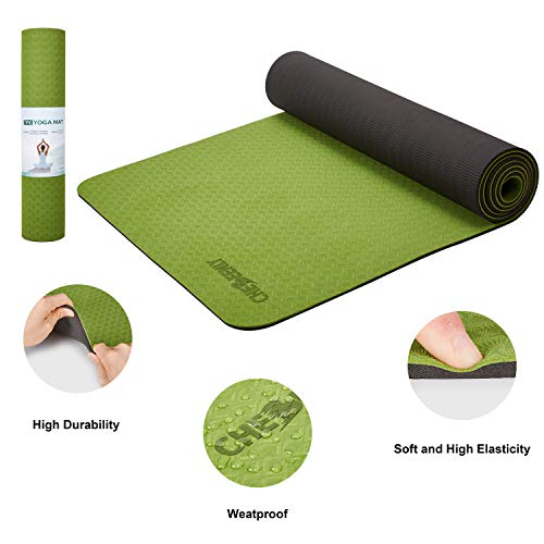 41XTWvt9RtL Yoga Mat Exercise Mat, Fitness Mat for Woman