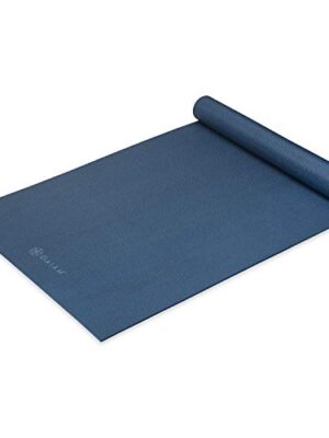 Gaiam Yoga Mat Premium Solid Color Non Slip Exercise
