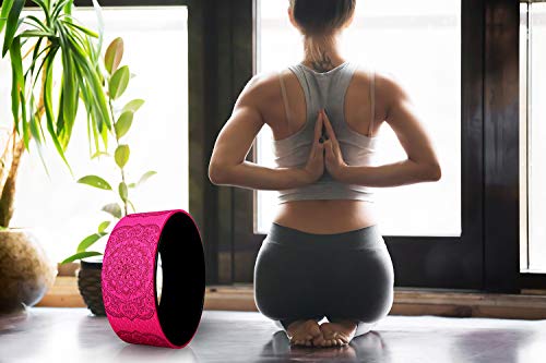 FitMesh Yoga Wheel - Mandala Printed Chirp Wheel