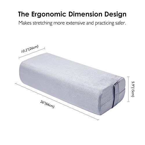 41YB6KGp1RL 🧘♀️ Ultimate Comfort & Support – Yoga Bolster Pillow for Deep Relaxation & Better Poses! 🌿✨