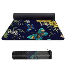 Non Slip Yoga Mat Eco Friendly with Carrying Bag