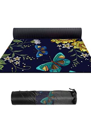 Non Slip Yoga Mat Eco Friendly with Carrying Bag