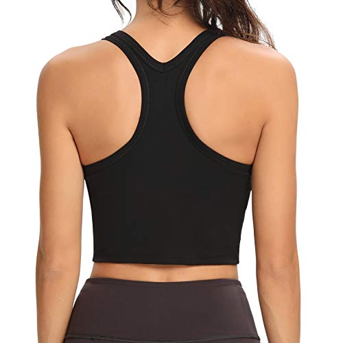 41YYSkmwc3L Lemedy Women Racerback Sports Bra Removable