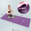 TANJALI Yoga Mat,72"x26"x1/3" Inch Extra Thick Yoga Mat