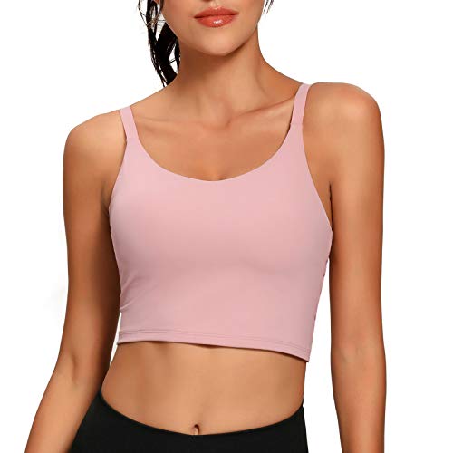 Yoga Adjustable Strap Crop Padded Tank Top Workout 1 Yoga Adjustable Strap Crop Padded Tank Top Workout