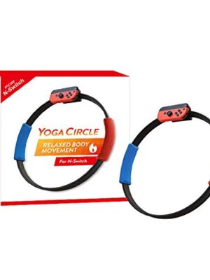 Ring Fit Adventure Nintendo Switch Accessory: Yoga Circle Leg Strap for Enhanced Controller Experience.