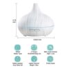 LEMON + Co. 300 ml Cool Mist Air Humidifier Ultrasonic