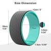 REEHUT Yoga Wheel - 12.6" x 5" Strong Premium Back Roller
