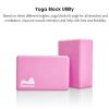 Yoga Blocks 2 Pack,  High Density EVA Foam