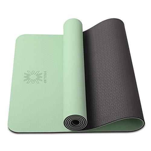 41bDT6PSaBL.SL1500 wwww Yoga Mat Extra Thick 1/4, 1/3 Inch Non Slip Yoga Mats