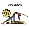 HemingWeigh Acupressure Mat and Pillow Set with Bag