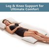 ComfiLife Lumbar Support Pillow for Sleeping - Versatile Bed Support for Back, Legs, and Knees