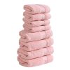 Mawill Spa and Hotel Premium 8-Piece Towel Set for Bathroom