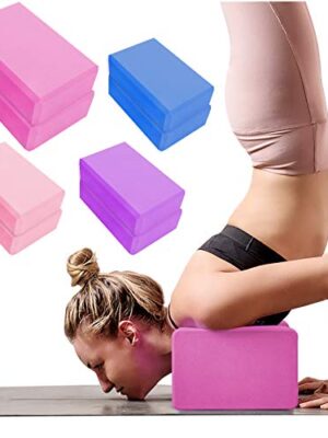 2 Pack Yoga Blocks High Density EVA Foam Brick