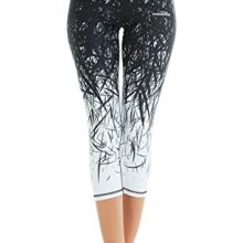 COOLOMG Women's Yoga Capri Pants