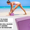 Weight High Density Foam Yoga Blocks and Strap Set