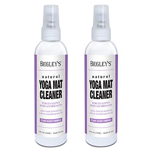Begley's 100% Natural Yoga Mat Cleaner and Deodorizer Spray 8oz