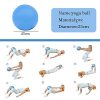 Yoga Equipment Set: Yoga Ball, Yoga Blocks, Resistance Loop Exercise Band