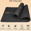 🧘‍♀️ 6mm Thick Yoga Mat – Perfect for Yoga, Pilates, and Home Workouts! 🌿