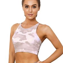 KerryKreey Womens Longline Sports Bra Strappy 