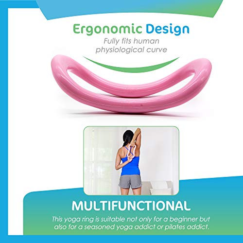Fitness EZ Pilates Ring + Yoga Resistance Ring