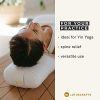 Lotuscrafts Yoga Bolster for Yin Yoga Rectangular - Kapok Filling