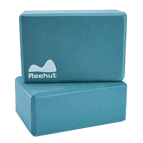 REEHUT (1-PC Yoga Block, 9"x6"x4" - High Density EVA
